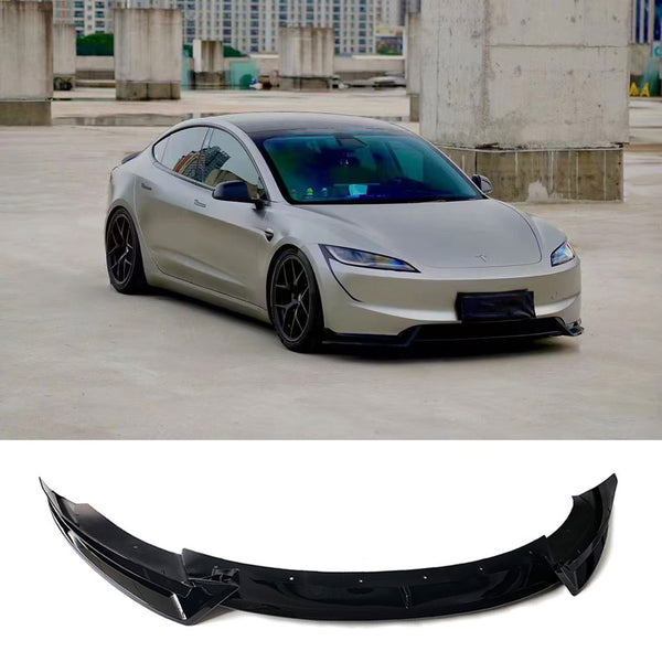 For Tesla Model 3 2024+ Front Bumper Lip Splitter