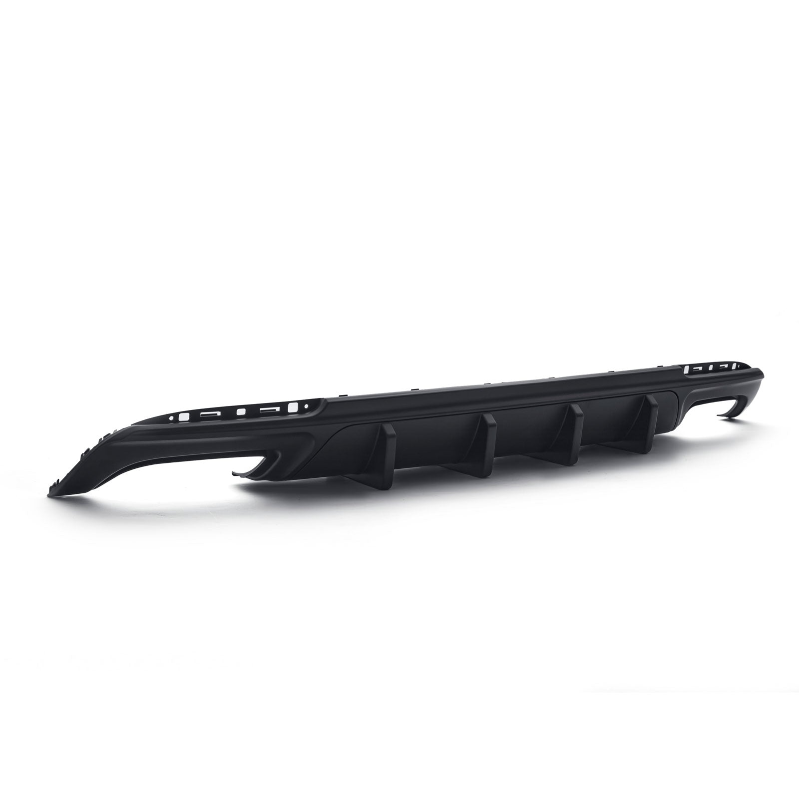 Rear Bumper Diffuser For 15-23 Chrysler 300 Rectangle Exhaust