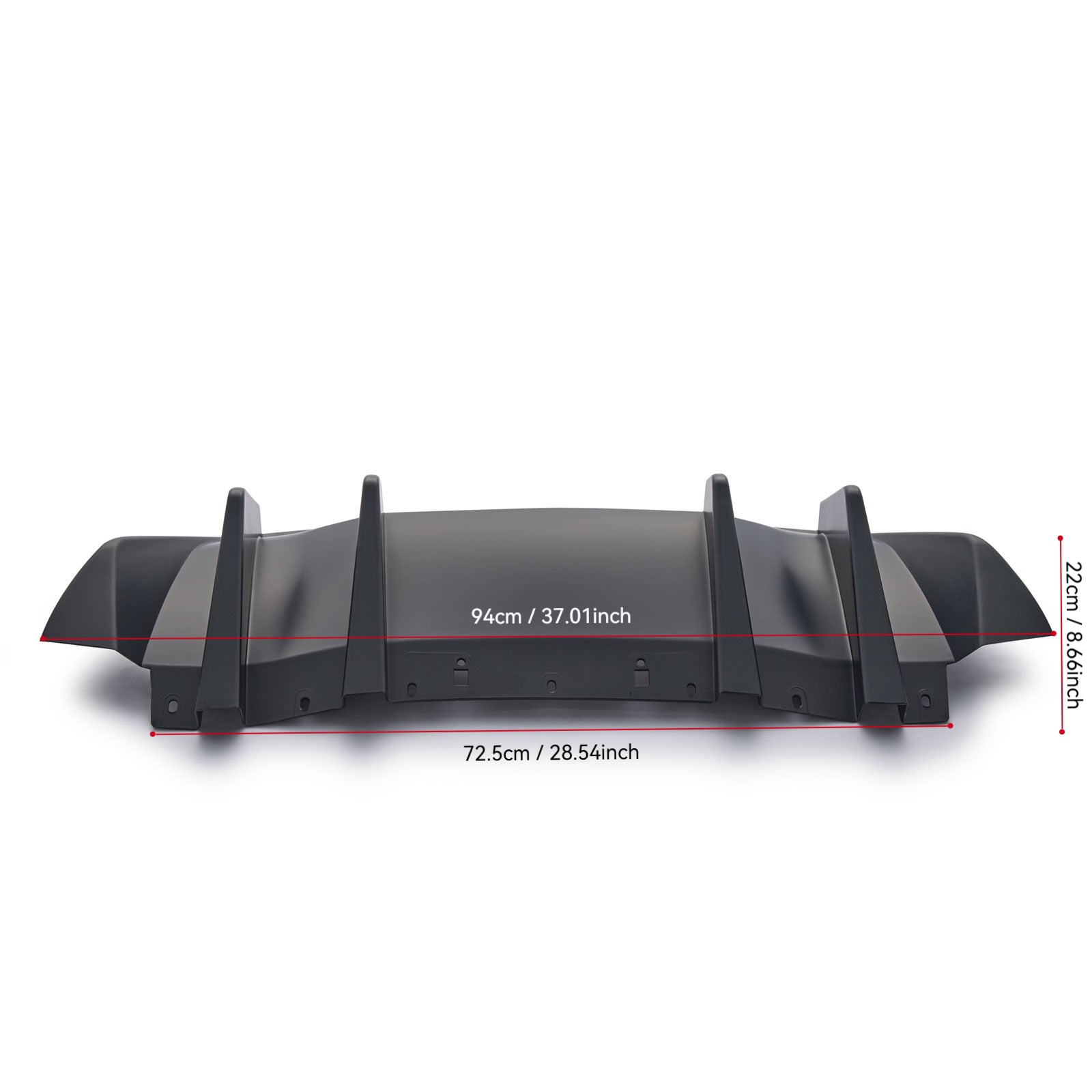 Rear Bumper Diffuser For Ford Mustang 24-25 W2-1