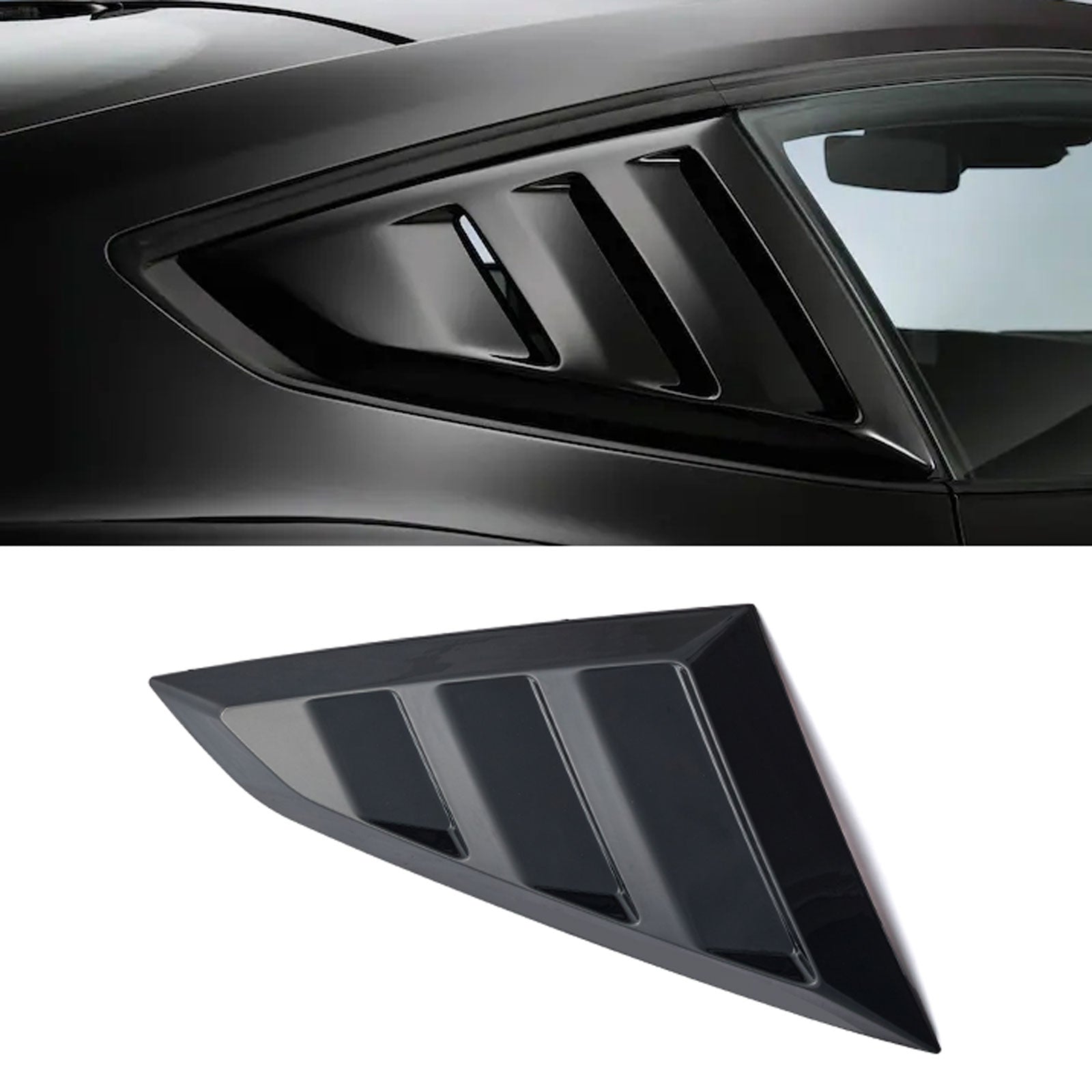 Window Louvers For Mustang 2024-2025