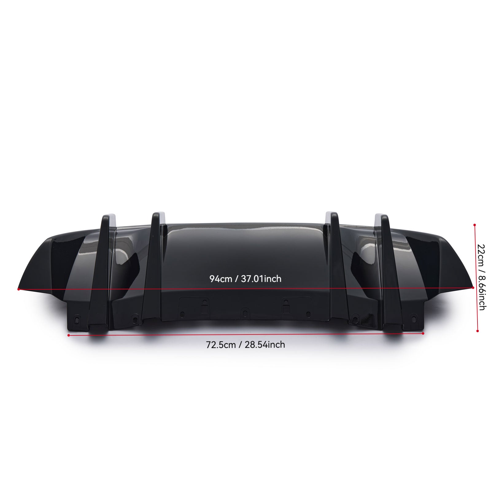 Rear Bumper Diffuser For Ford Mustang 24-25 W2-2