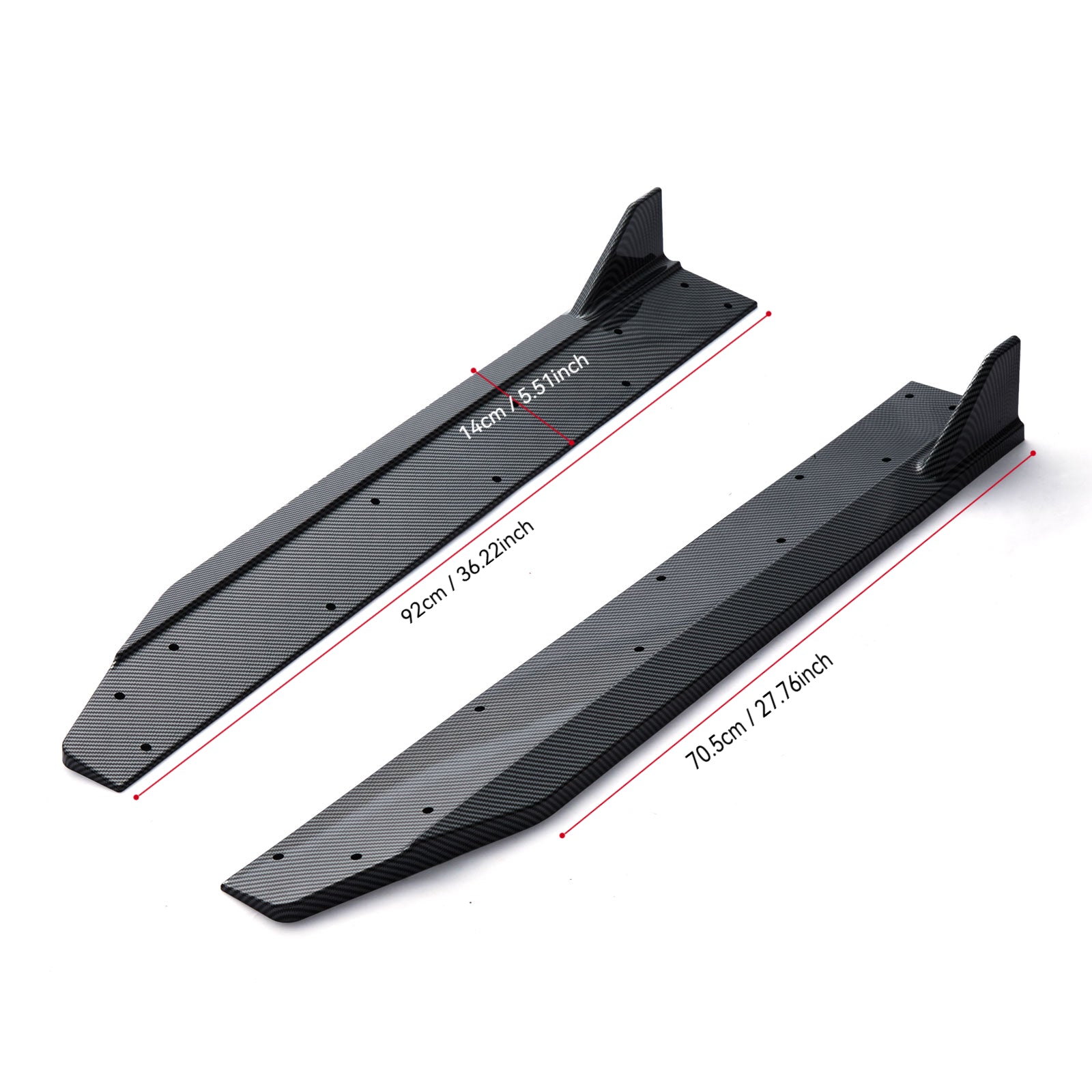 Side Skirts For 24-25 Ford Mustang