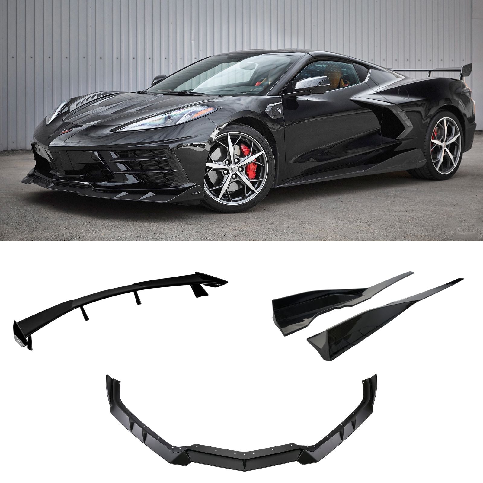 For 2020-2025 Corvette C8 Full Body Kits 2