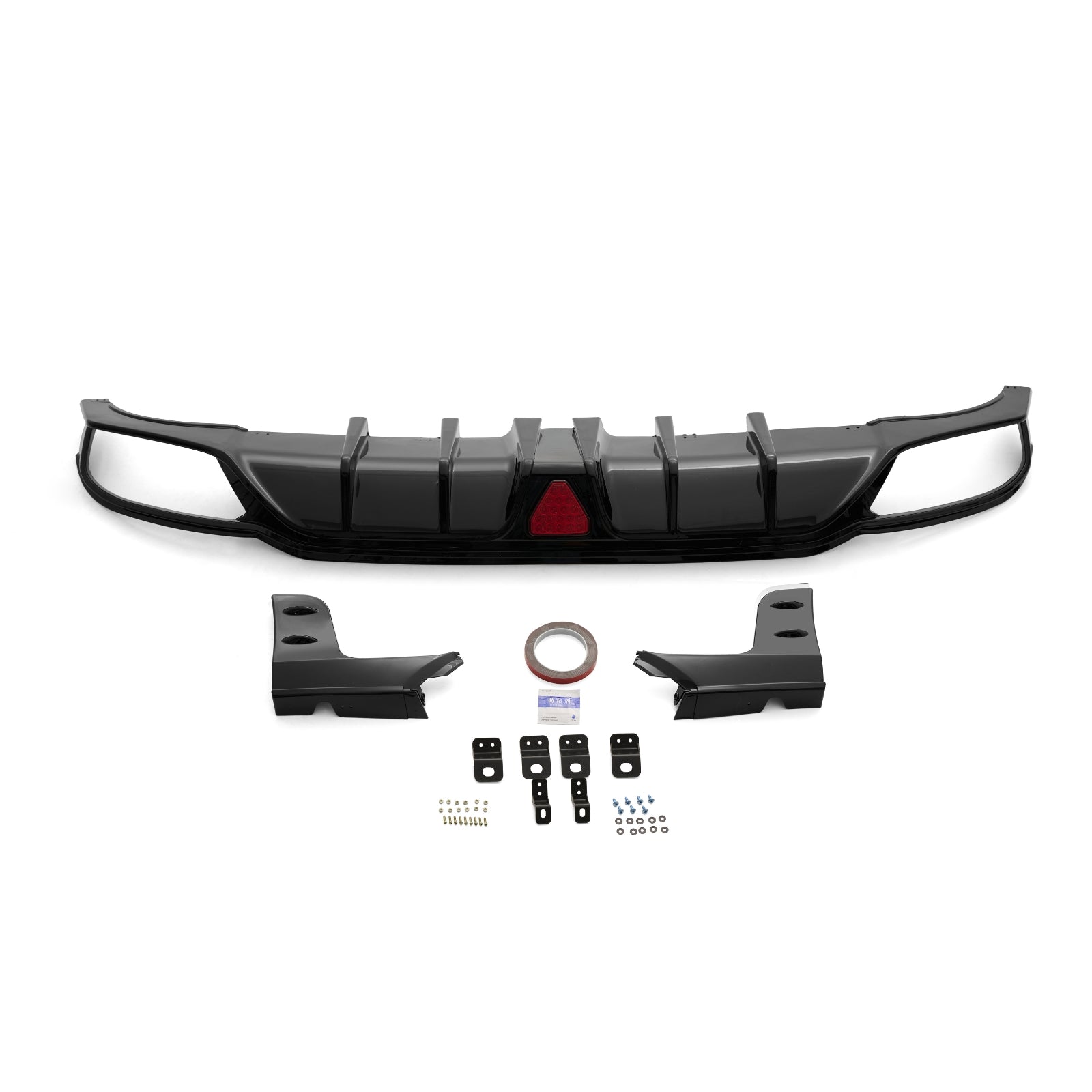 For 2022-26 HONDA CIVIC FL1 5DR Hatchback JDM LED Rear Diffuser Kit