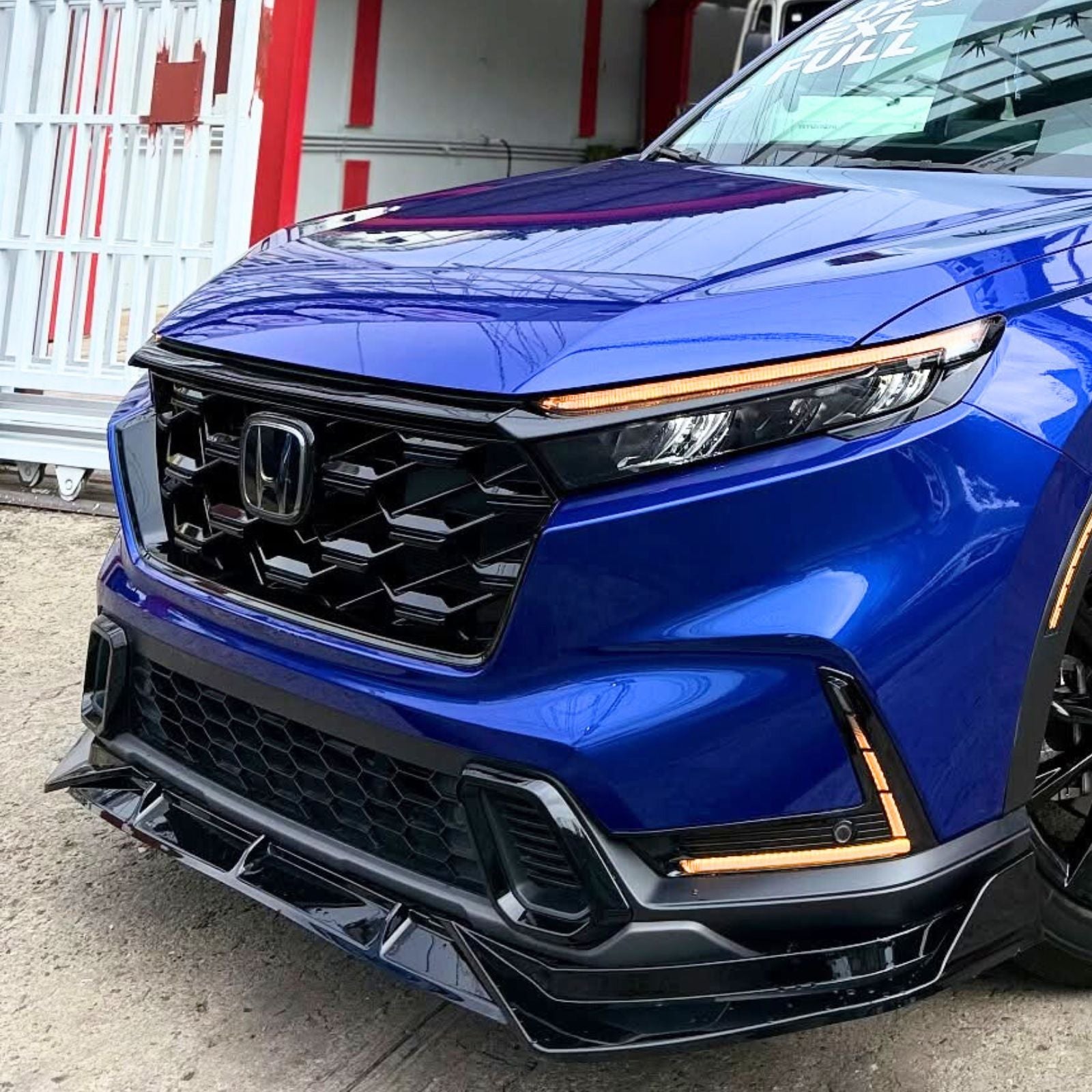 For 2023-2025 Honda CRV CR-V JDM V Style 3pc Front Bumper Lip Splitter