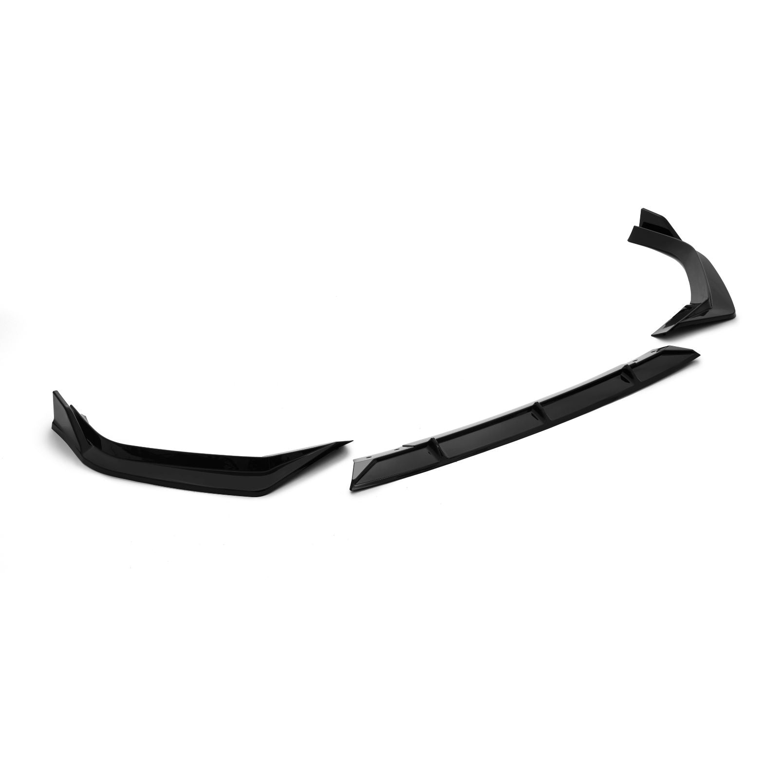 For 2023-2025 Honda CRV CR-V JDM V Style 3pc Front Bumper Lip Splitter & Dear Diffuser