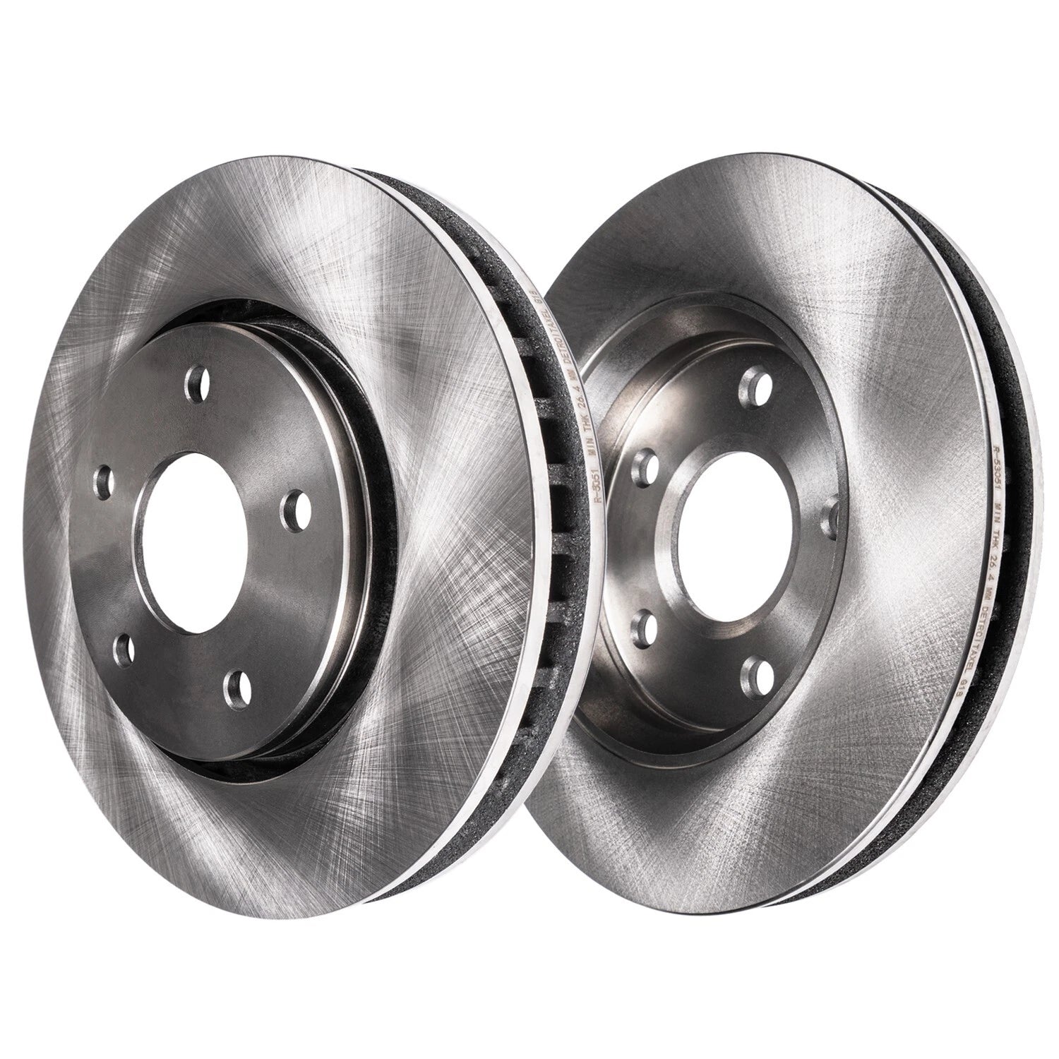 For 2012 - 2016 Honda CR-V Front and Rear Disc Brake Rotors Ceramic Brake Pads