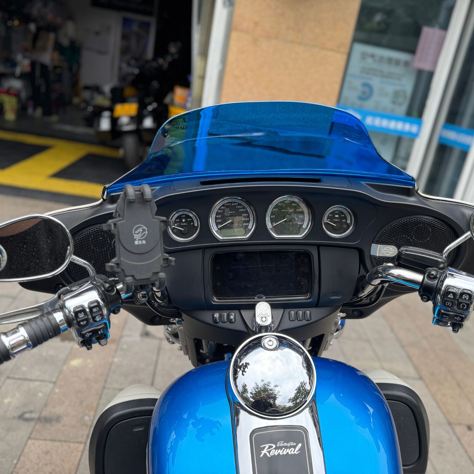 For Harley Davidson 2014-Later FLHX Models PMMA Acrylic 7.0" Height Windshield Windscreen