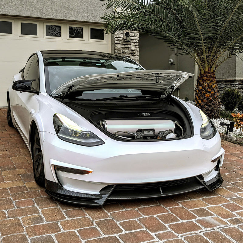 For Tesla Model 3 2017-2023 Front Bumper Lip Splitter