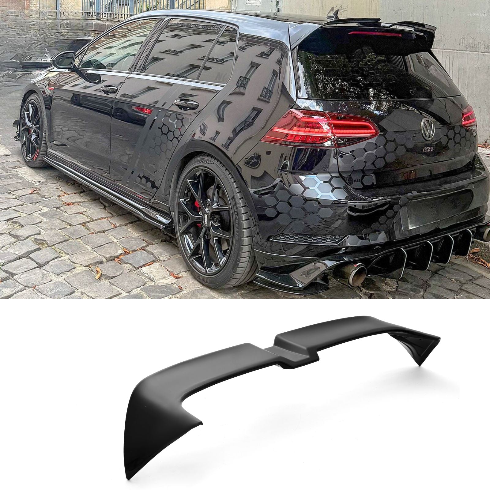 For 2014-2021 Golf Mk7 GTI/R/GTD Rear Roof Hatch Spoiler