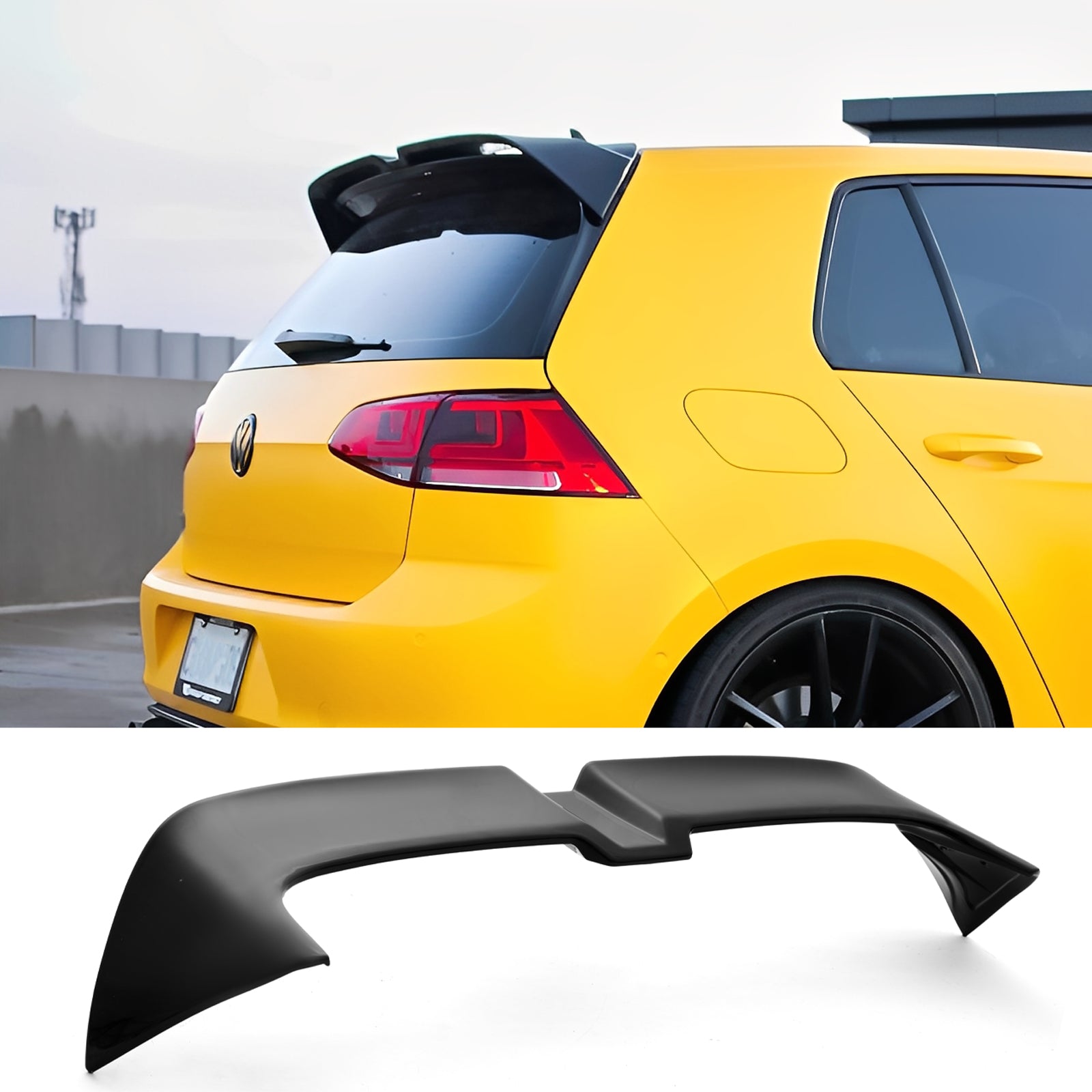 For 2015-2021 Golf MK7 MK7.5 GTI R Rear Roof Hatch Spoiler