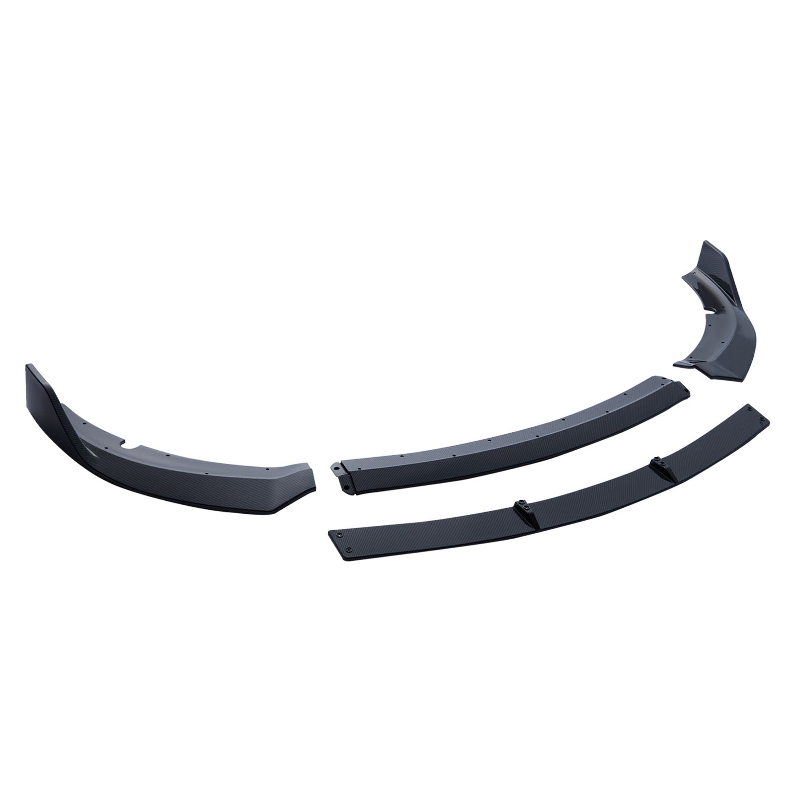 Front Bumper Lip Splitter For Dodge Charger SRT 2015-2023 4PCS