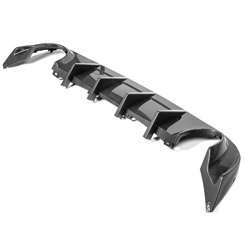 WheelX Rear Diffuser Compatible with 2015-2023 Dodge Charger, Rear Bumper Lip Splitter Fit for SRT Hellcat Scat Pack 392 GT R/T Daytona (Matte Black WheelX Rear Diffuser Compatible with 2015-2023 Dodge Charger, Rear Bumper Lip Splitter Fit for SRT Hellcat Scat Pack 392 GT R/T Daytona (Matte Black