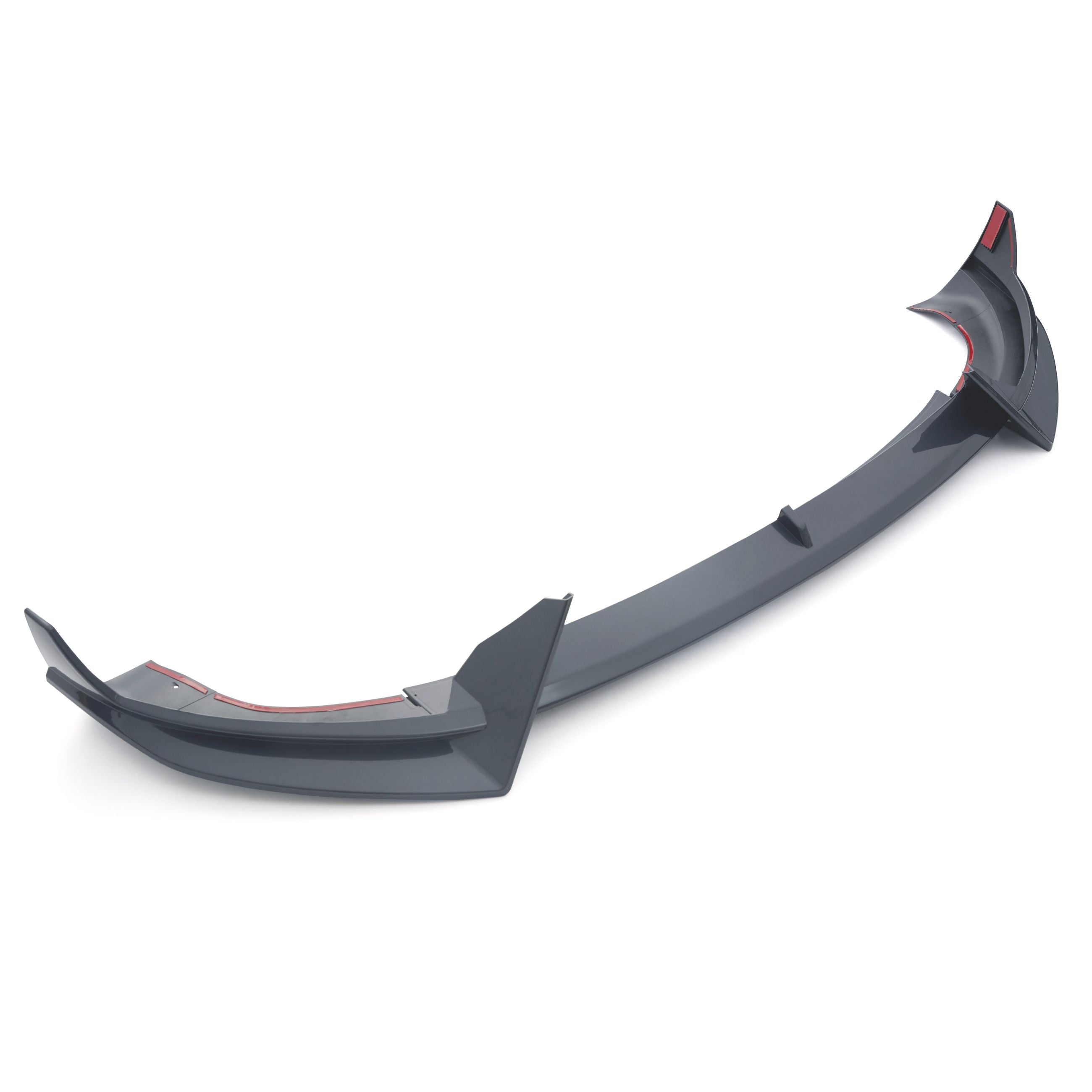 For Tesla Model Y 2025+ ABS Carbon Style Front Bumper Lip Spoiler Splitter 3PCS
