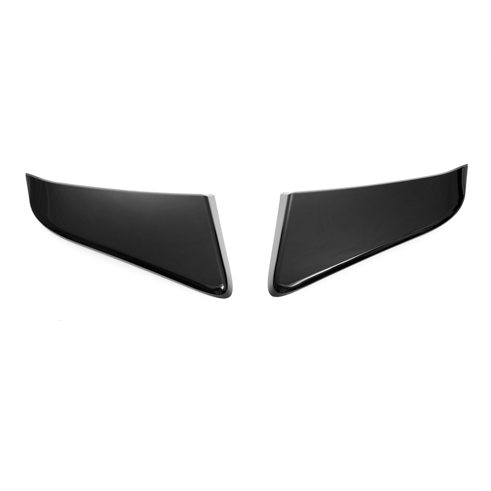 For 24+ Mustang S650  Air Flow Intake Grille Side Cover Sticker#color_Gross Black