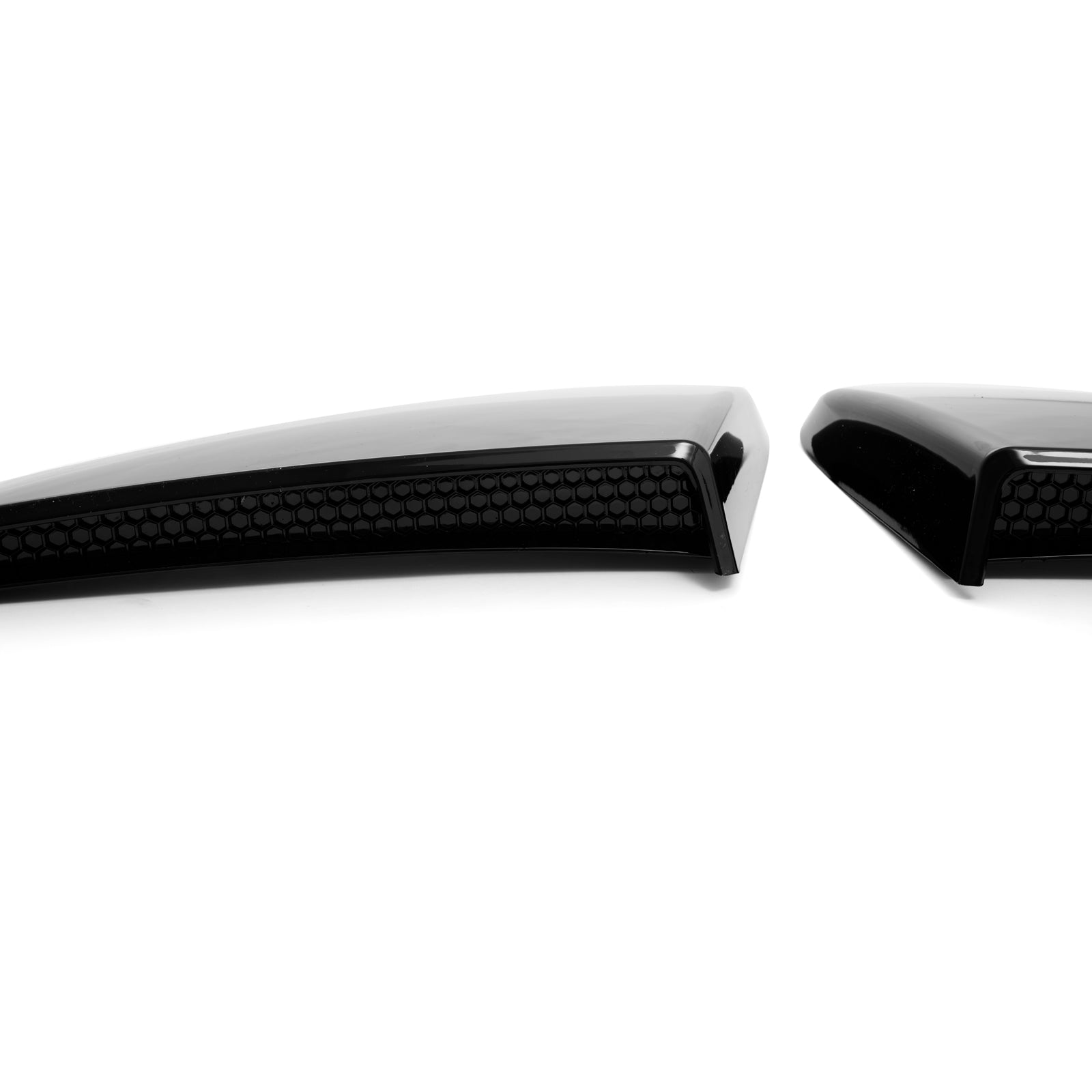 For 24+ Mustang S650  Air Flow Intake Grille Side Cover Sticker#color_Gross Black