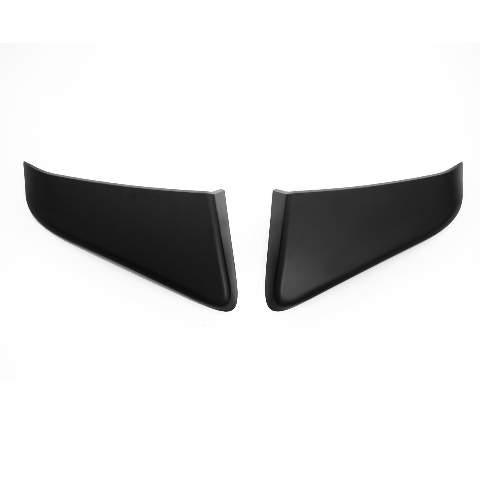 For 24+ Mustang S650  Air Flow Intake Grille Side Cover Sticker#color_Matte Black