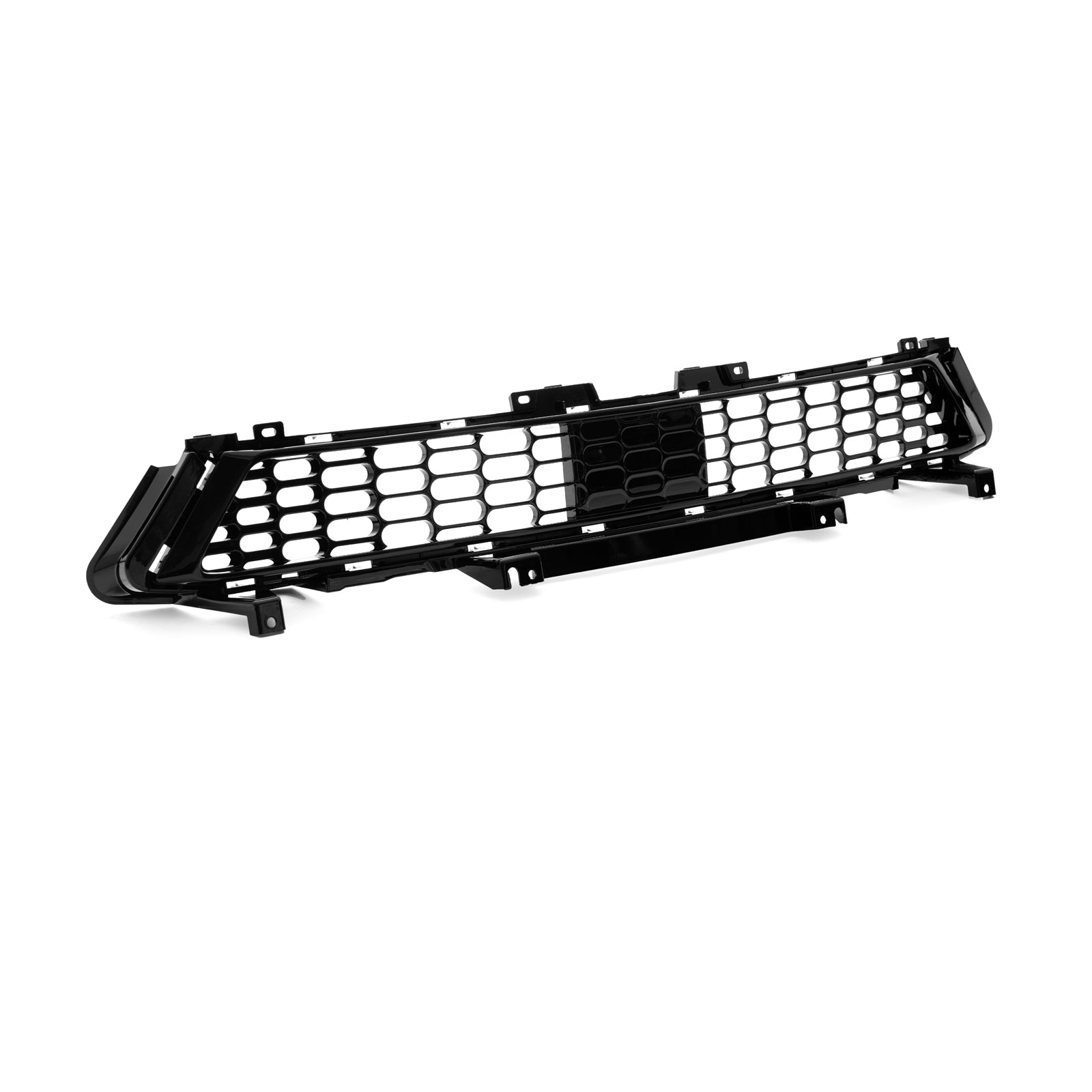 For Ford Mustang S650 GT 2024+ RTR Style Front Bumper Lower Grille Mesh#color_Gross Black