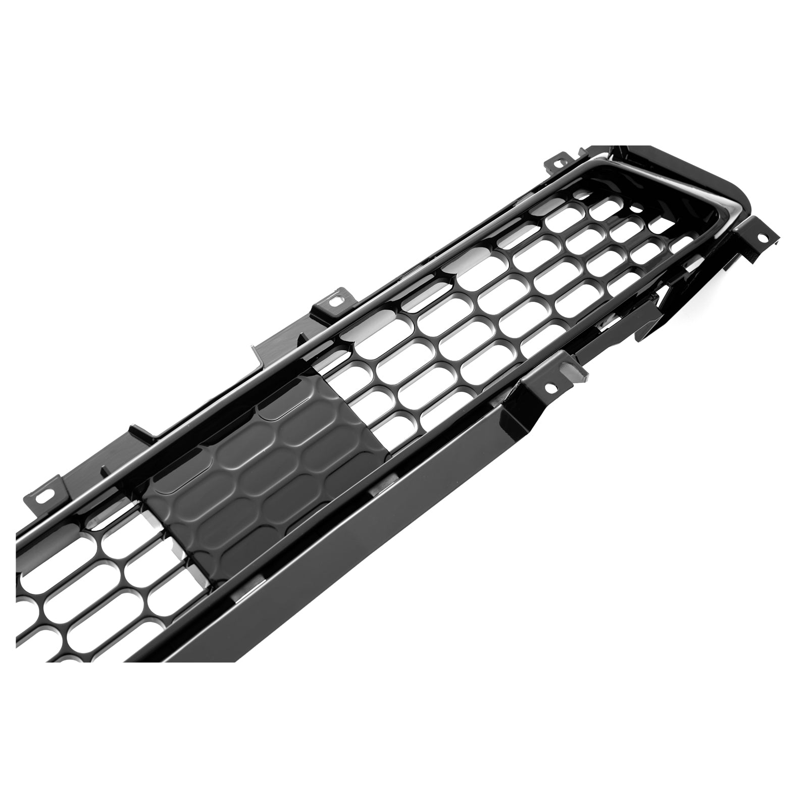 For Ford Mustang S650 GT 2024+ RTR Style Front Bumper Lower Grille Mesh#color_Gross Black