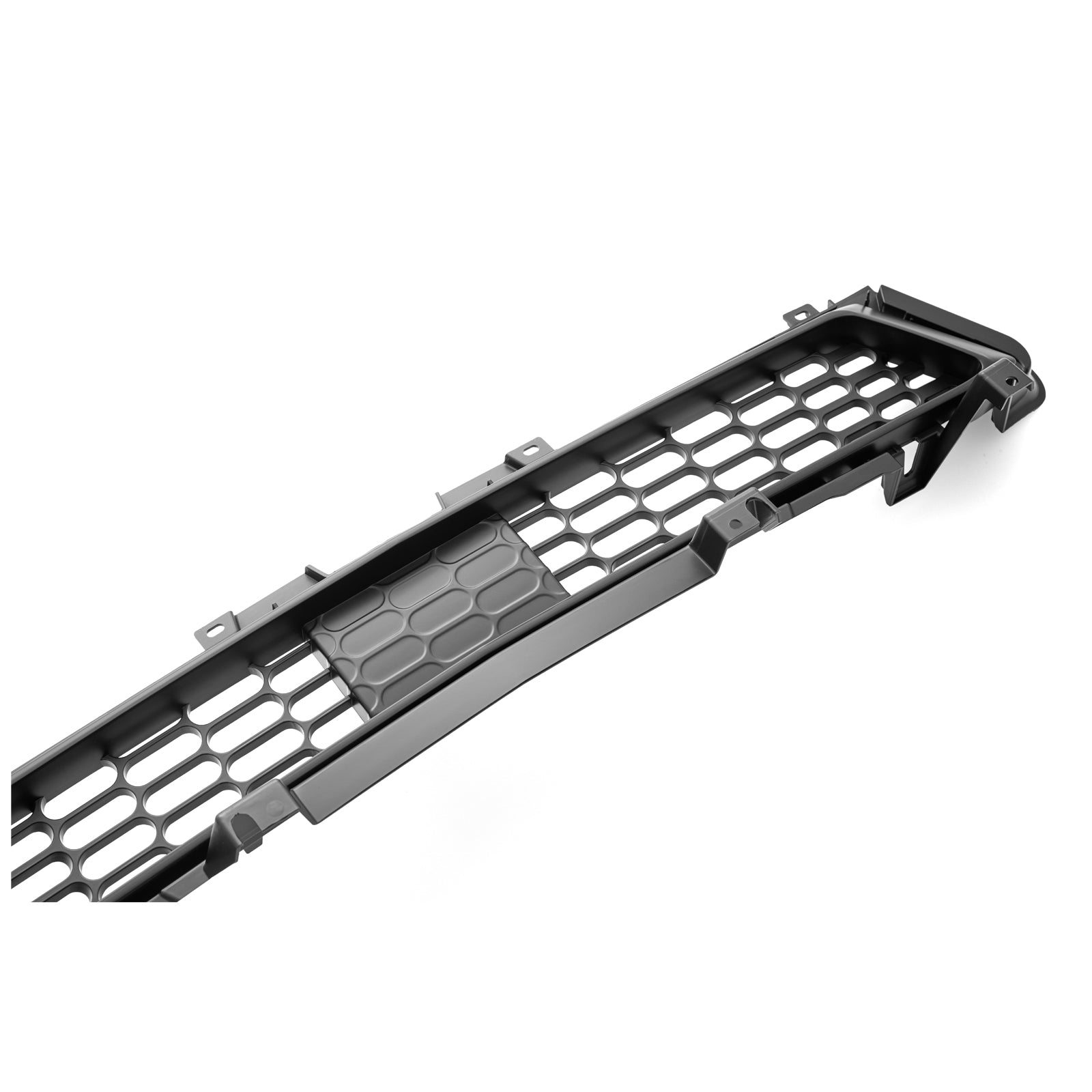 For Ford Mustang S650 GT 2024+ RTR Style Front Bumper Lower Grille Mesh#color_Matte Black