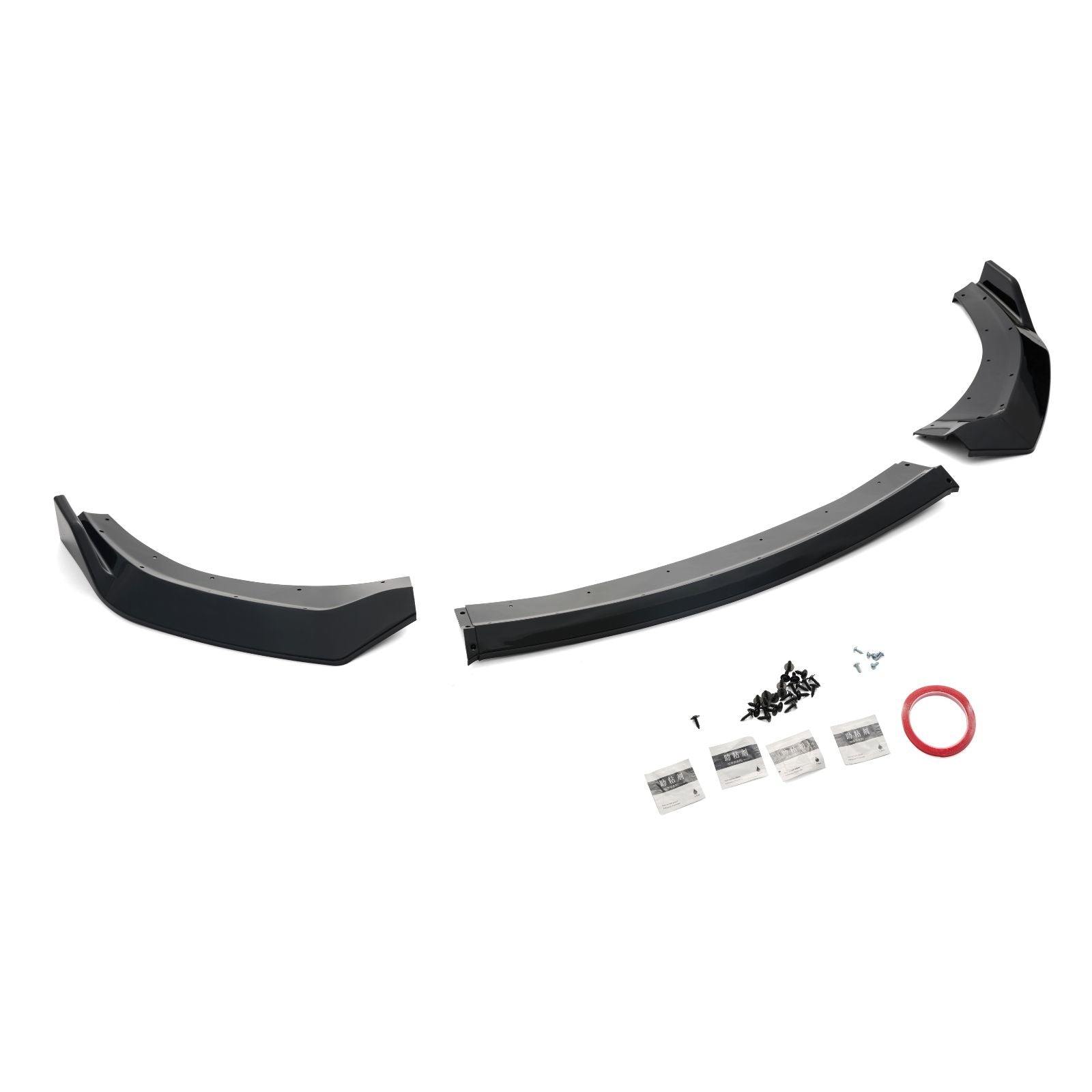 For 20-23 Dodge Charger Widebody Front Bumper Lip Splitter 3PCS