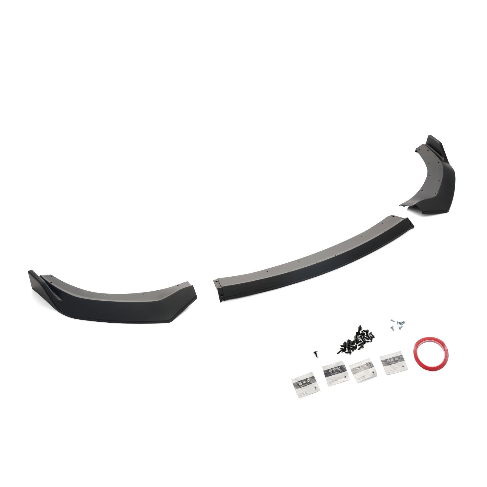 For 20-23 Dodge Charger Widebody Front Bumper Lip Splitter 3PCS