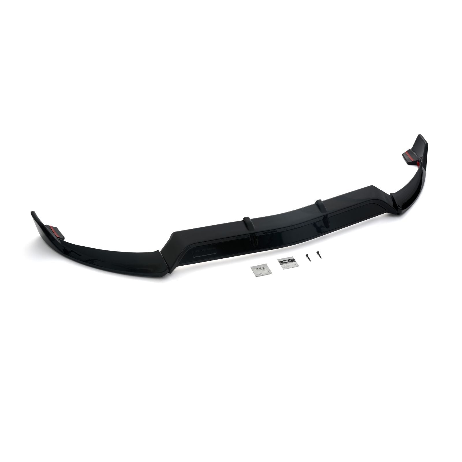 For 2015-2018 Mercedes Benz C300 C43 W205 AMG Sport 3pc Front Bumper Lip