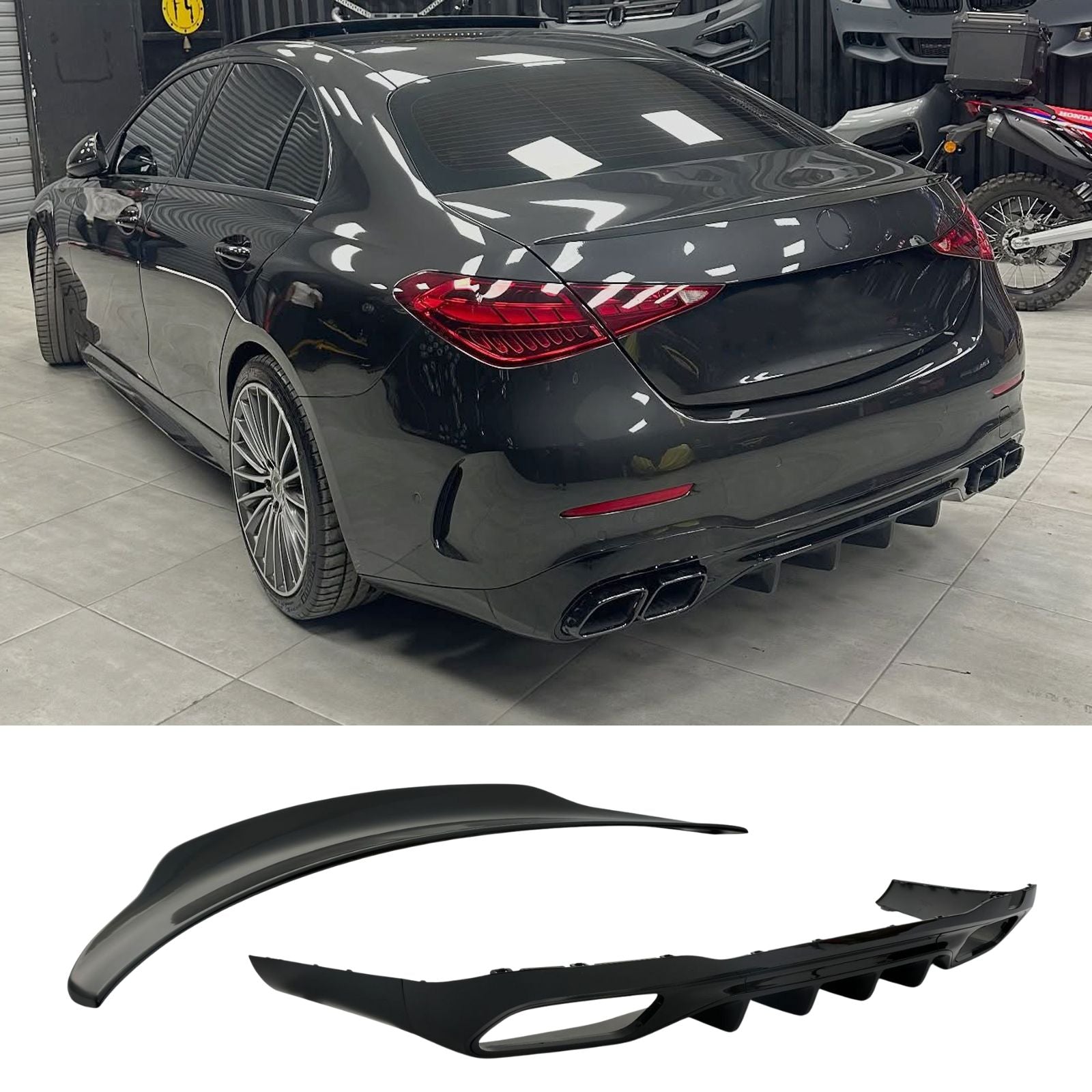 For 2022-2025 C300 C43 AMG W206 C63 body kit