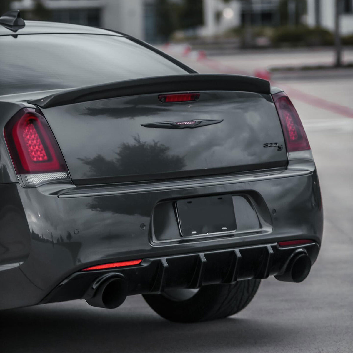 Sc300 Diffuser For 2015-2023 Chrysler 300 SRT Rear Bumper Diffuser
