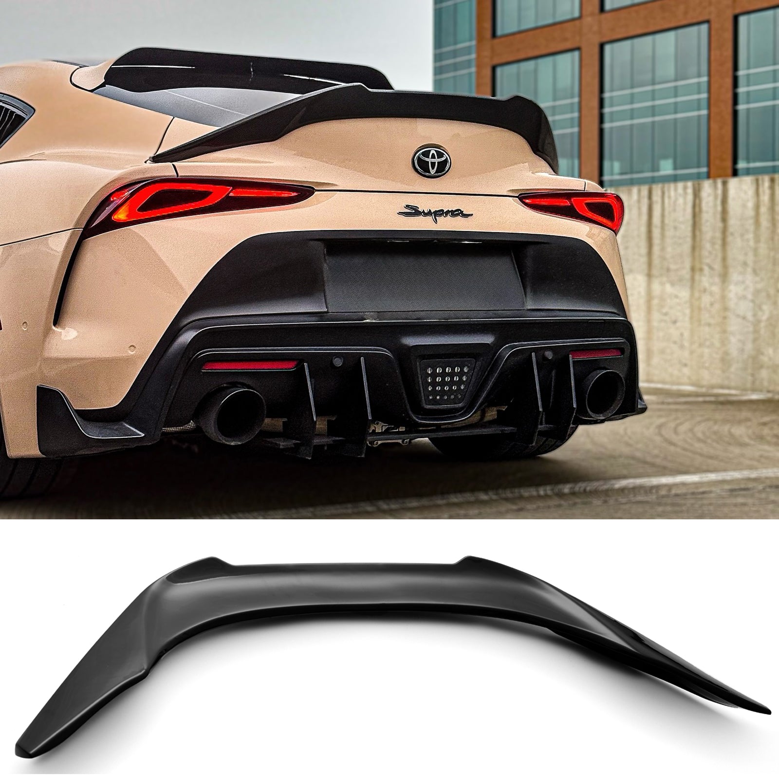 For 2020-2024 TOYOTA SUPRA A90 A91 Rear Trunk Spoiler Wing