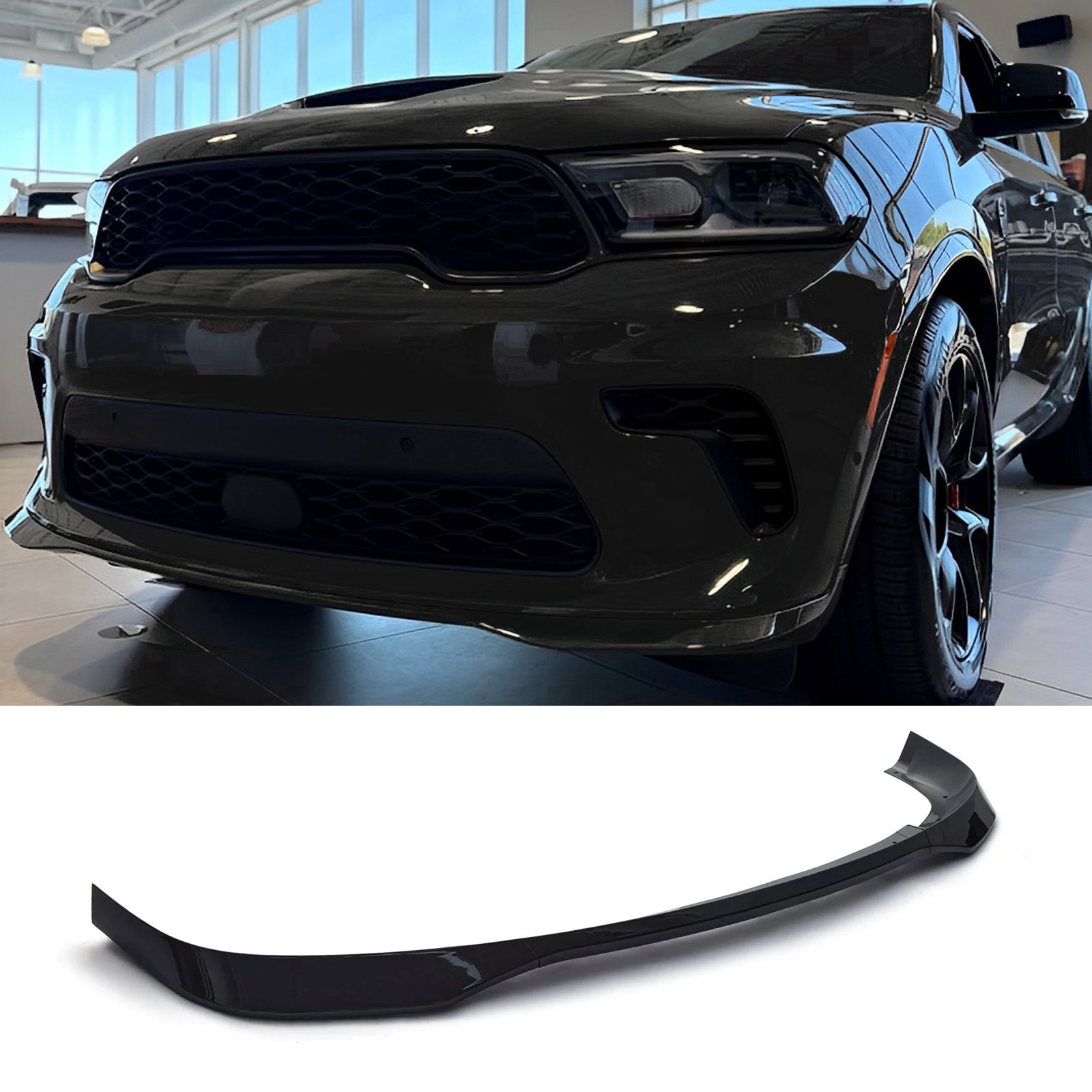 Front Bumper Lip For 21-24 Dodge Durango 3pcs