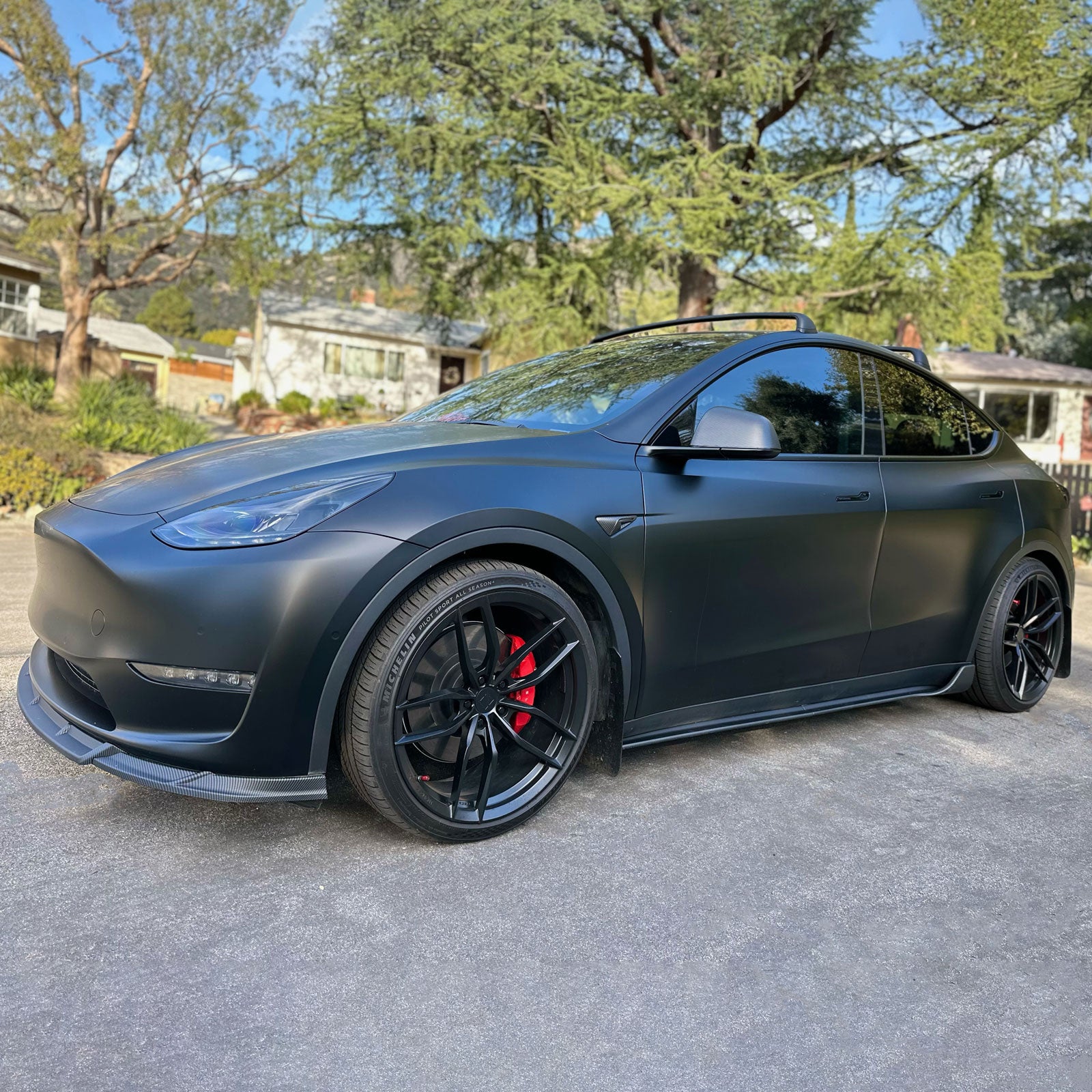 Side Skirts For Tesla Model Y 2020-2024