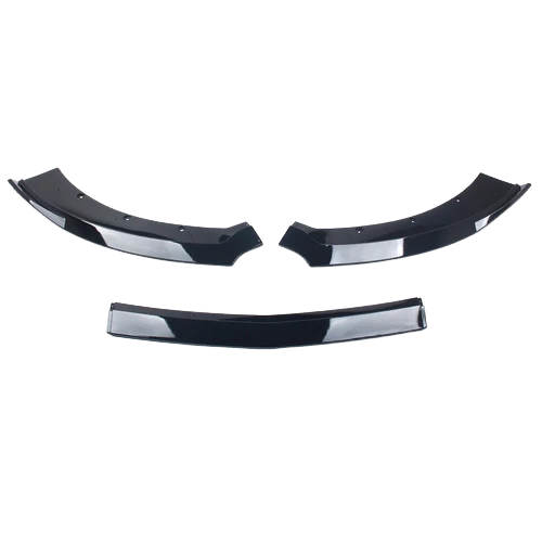 For 2015-2017 Ford Mustang Front Splitter Bumper Lip 3pcs