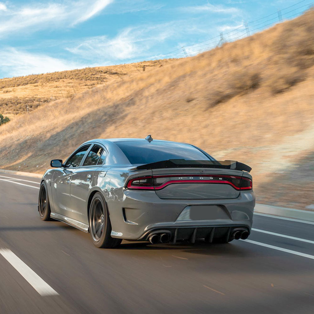 Rear WickerBill Spoiler For Dodge Charger 2015-2023