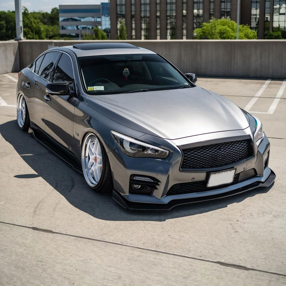For Infiniti Q50 2014-2017 Sport Model Front Bumper Lip