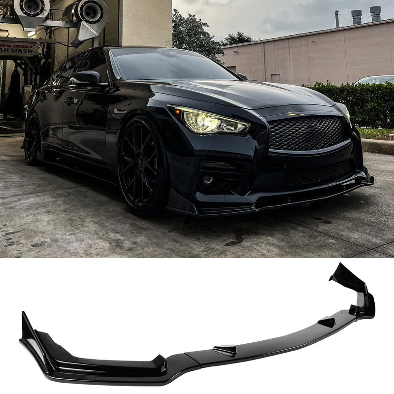 For Infiniti Q50 2014-2017 Sport Model Front Bumper Lip