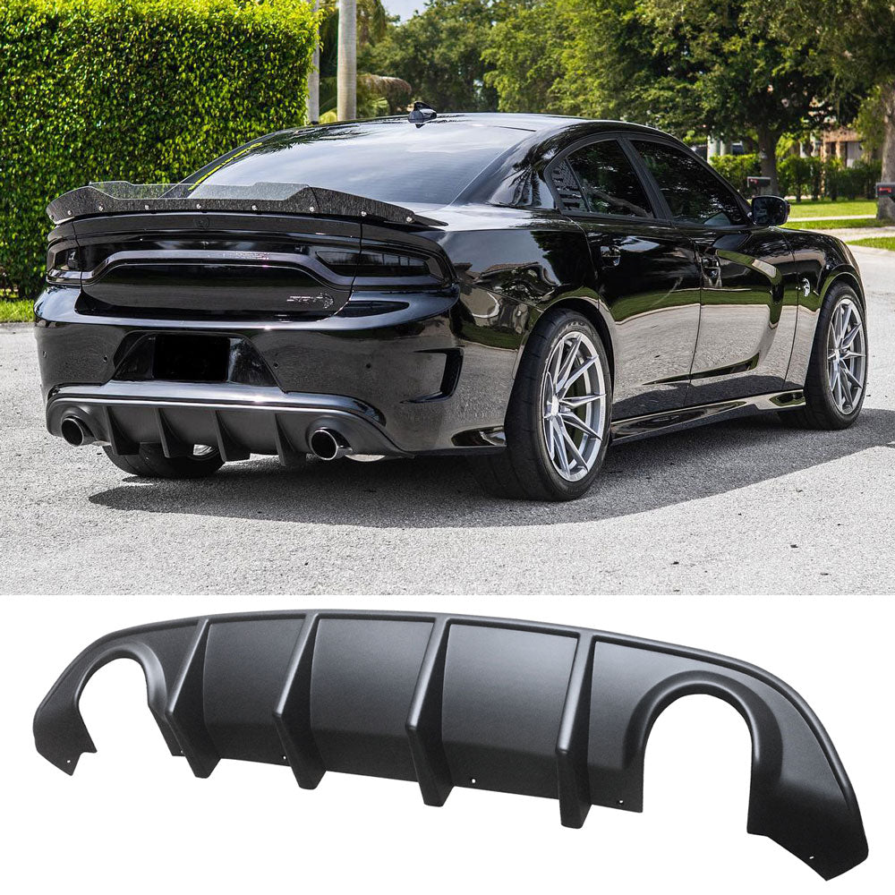 For 2015-2023 Dodge Charger SRT GT Rear Diffuser OE Style