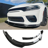 Front Bumper Lip Splitter For 2020-2023 Dodge Charger Widebody 4PCS