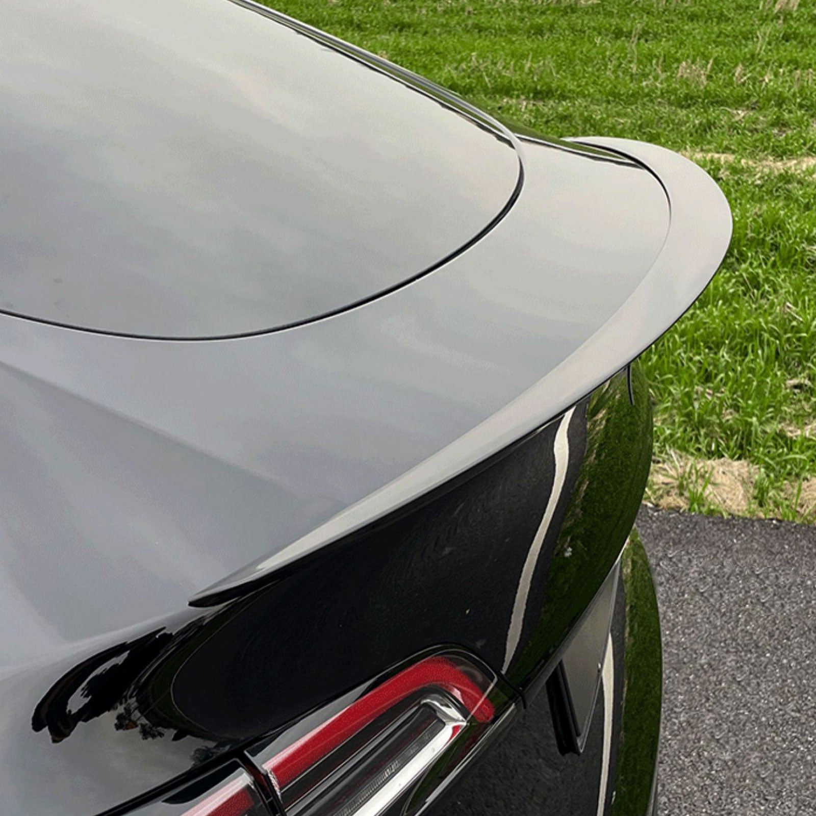 Rear Trunk Spoiler Wing For Tesla Model 3 18-23