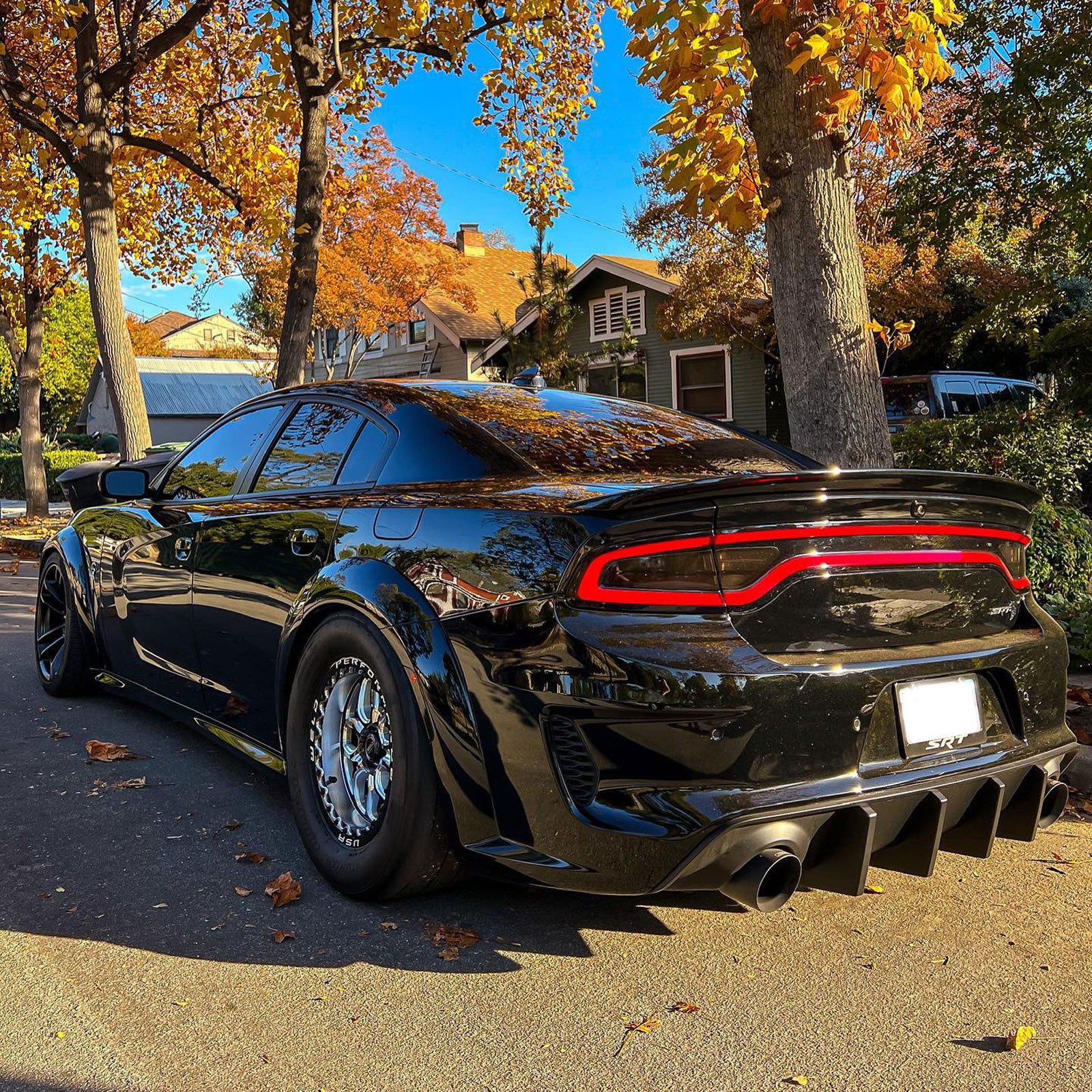 Rear Diffuser For 2020-2023 Dodge Charger Widebody – w2bodykits